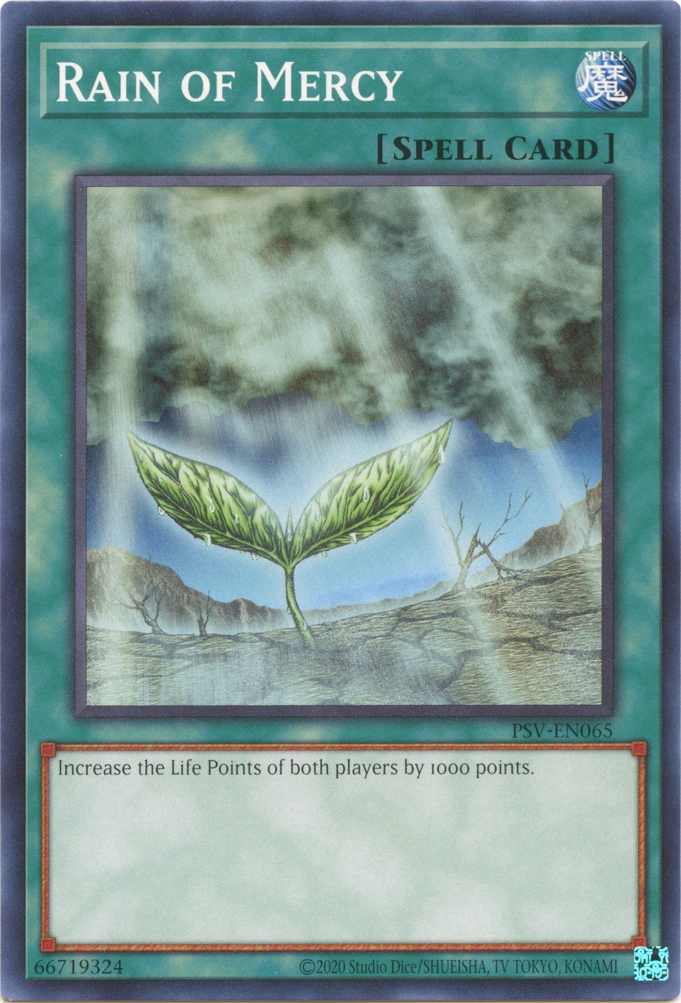 Image for Rain of Mercy (Pharaoh's Servant (25th Anniversary Edition)) (PSV-EN065) - YuGiOh