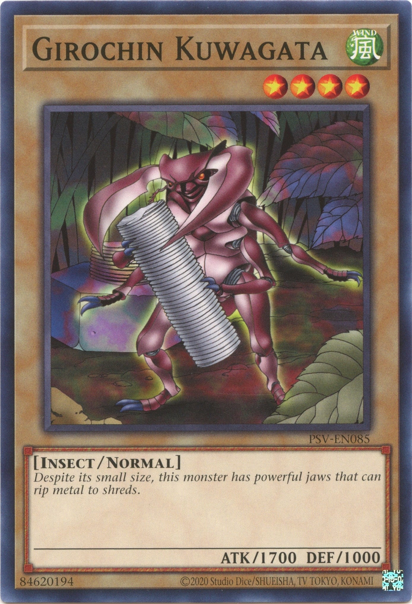 Image for Girochin Kuwagata (Pharaoh's Servant (25th Anniversary Edition)) (PSV-EN085) - YuGiOh