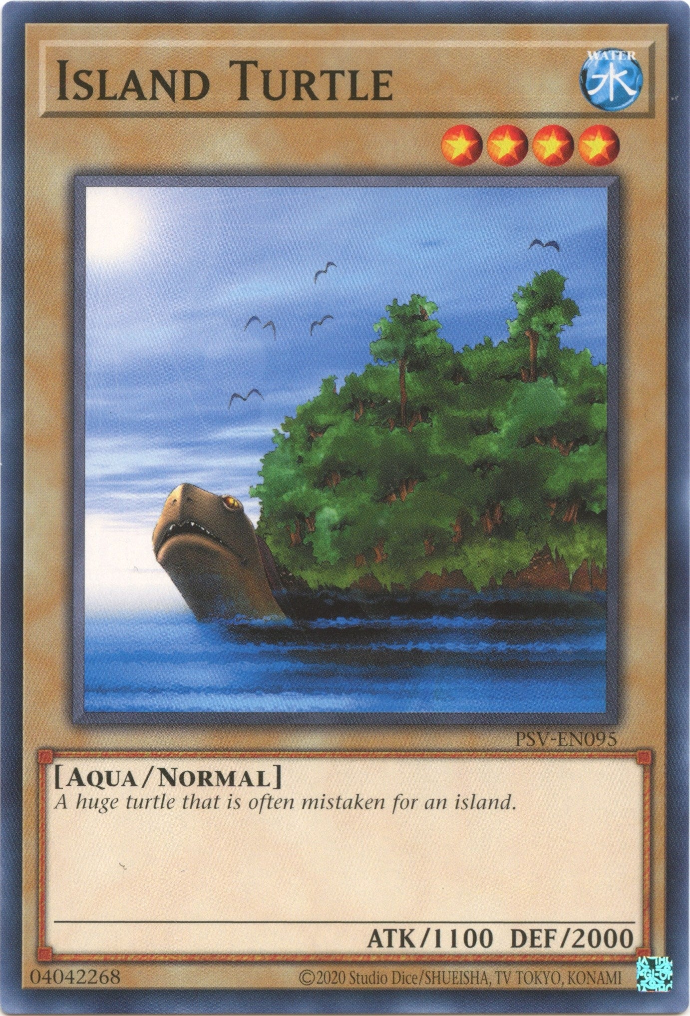 Image for Island Turtle (Pharaoh's Servant (25th Anniversary Edition)) (PSV-EN095) - YuGiOh