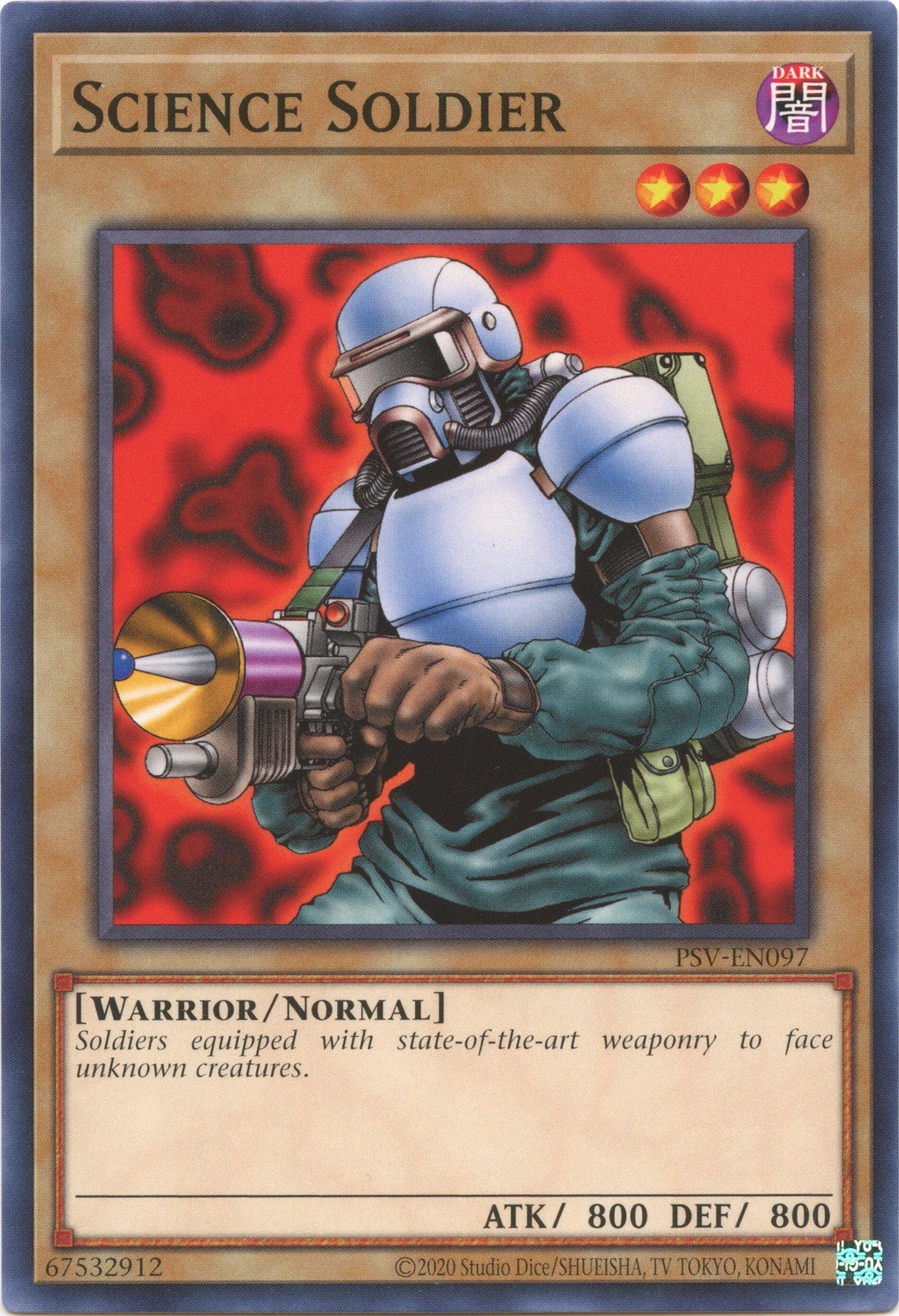 Image for Science Soldier (Pharaoh's Servant (25th Anniversary Edition)) (PSV-EN097) - YuGiOh