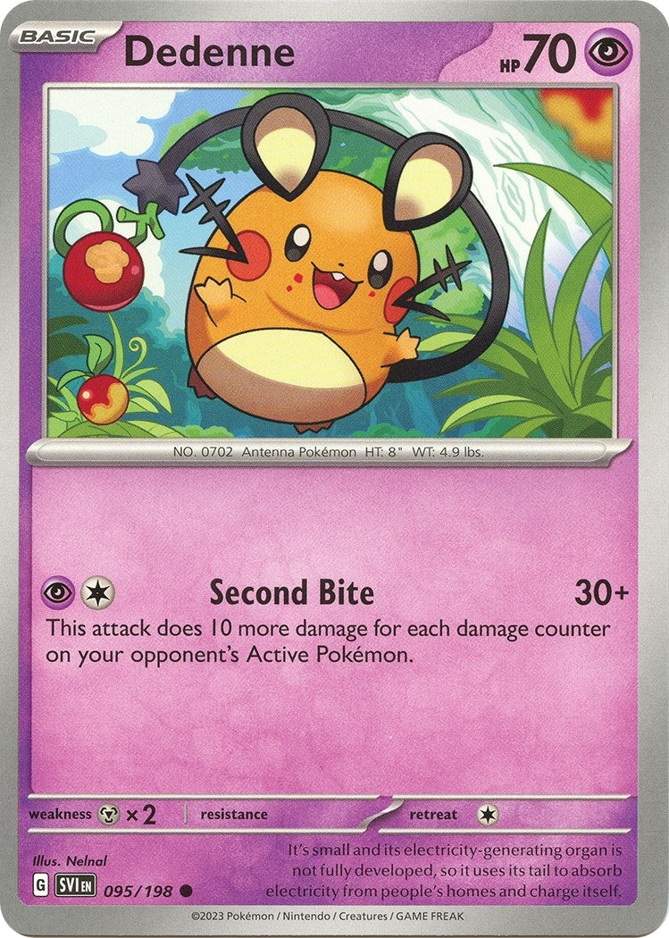 Image for Dedenne (SV01: Scarlet & Violet Base Set) (095/198) - Pokemon