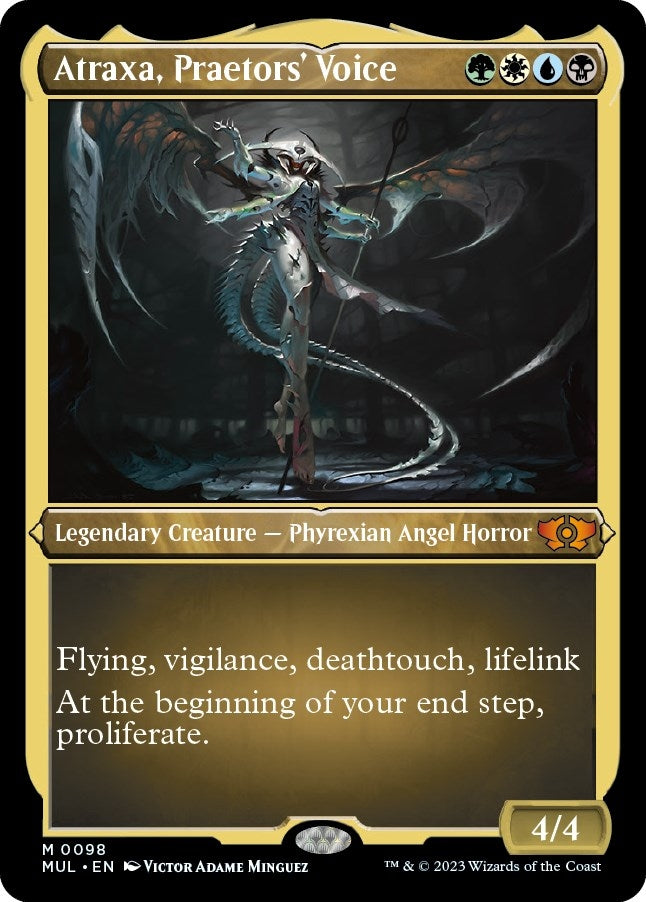 Image for Atraxa, Praetors' Voice (Foil Etched) (March of the Machine: Multiverse Legends) (98) - Magic: The Gathering
