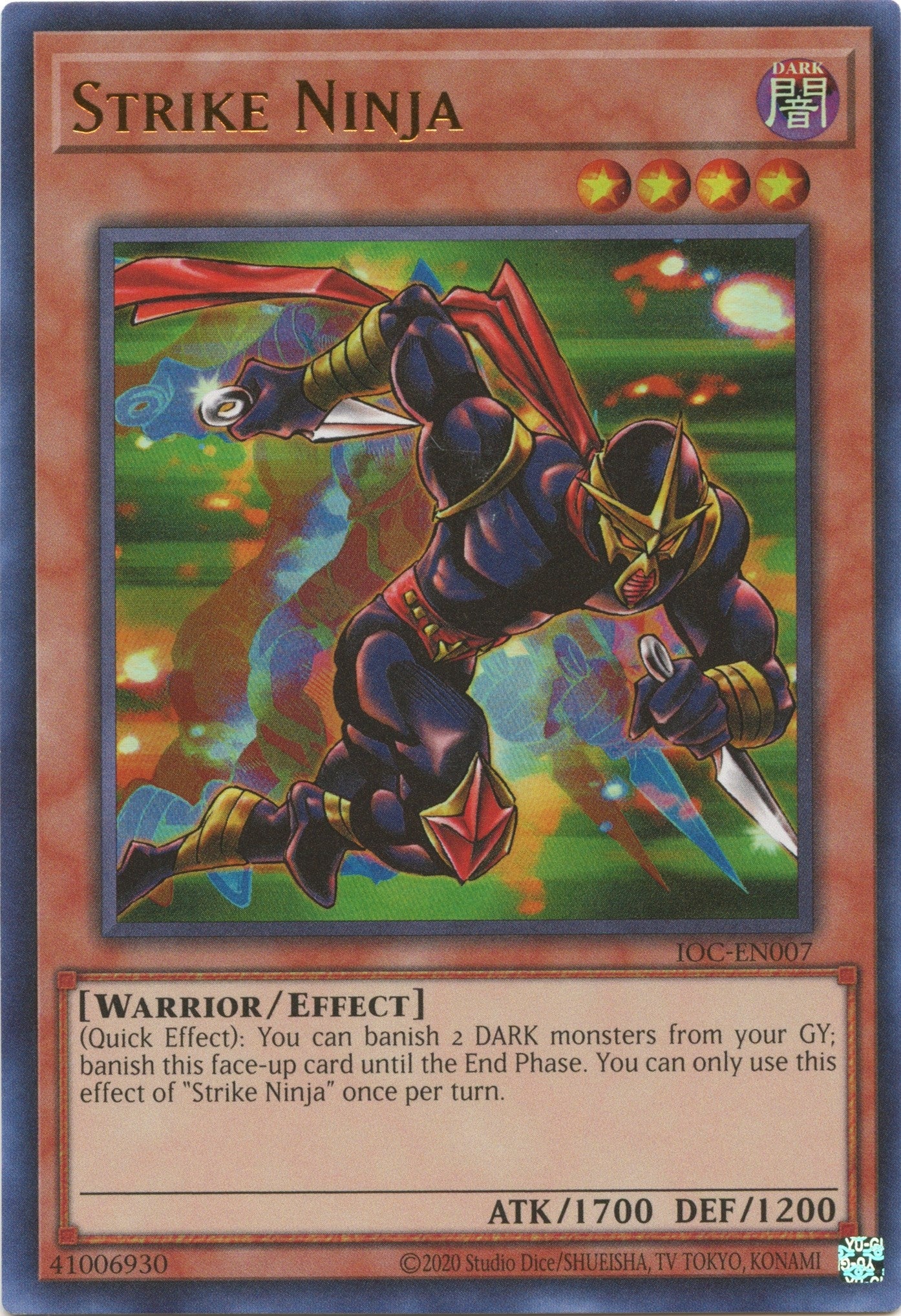Image for Strike Ninja (Invasion of Chaos (25th Anniversary Edition)) (IOC-EN007) - YuGiOh