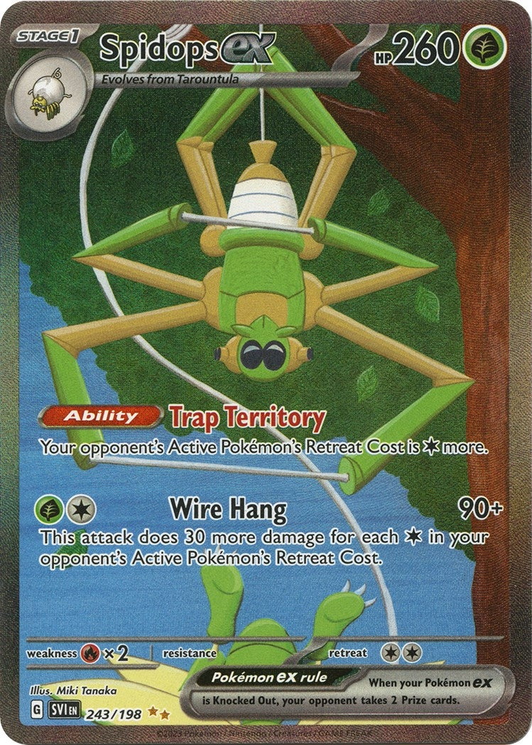 Image for Spidops ex (SV01: Scarlet & Violet Base Set) (243/198) - Pokemon