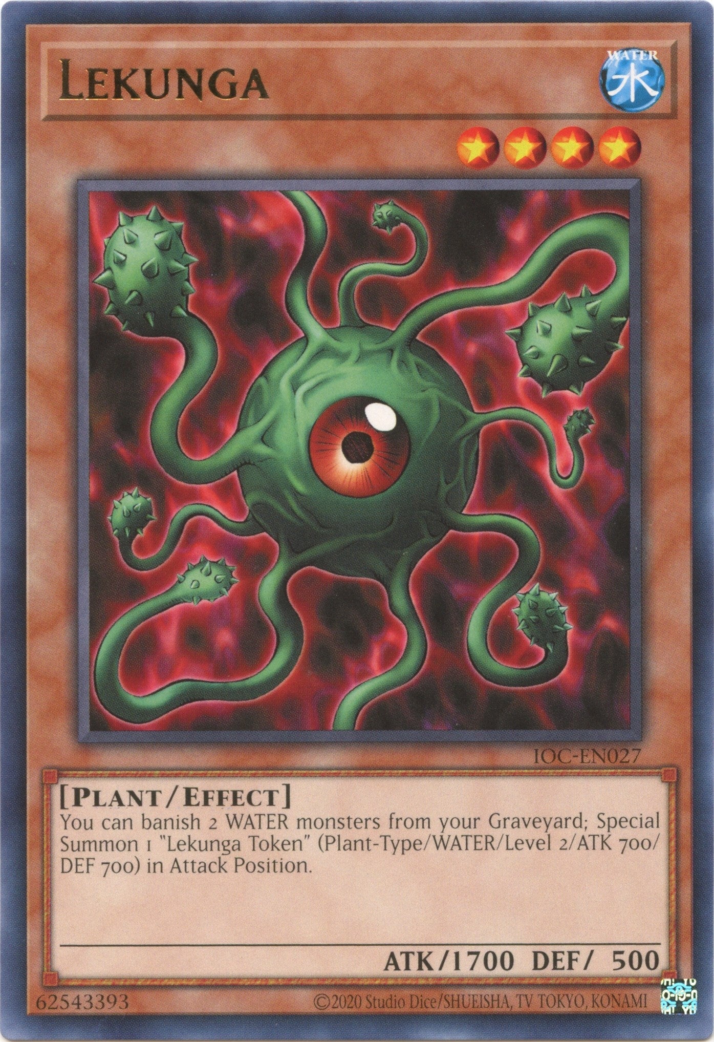 Image for Lekunga (Invasion of Chaos (25th Anniversary Edition)) (IOC-EN027) - YuGiOh