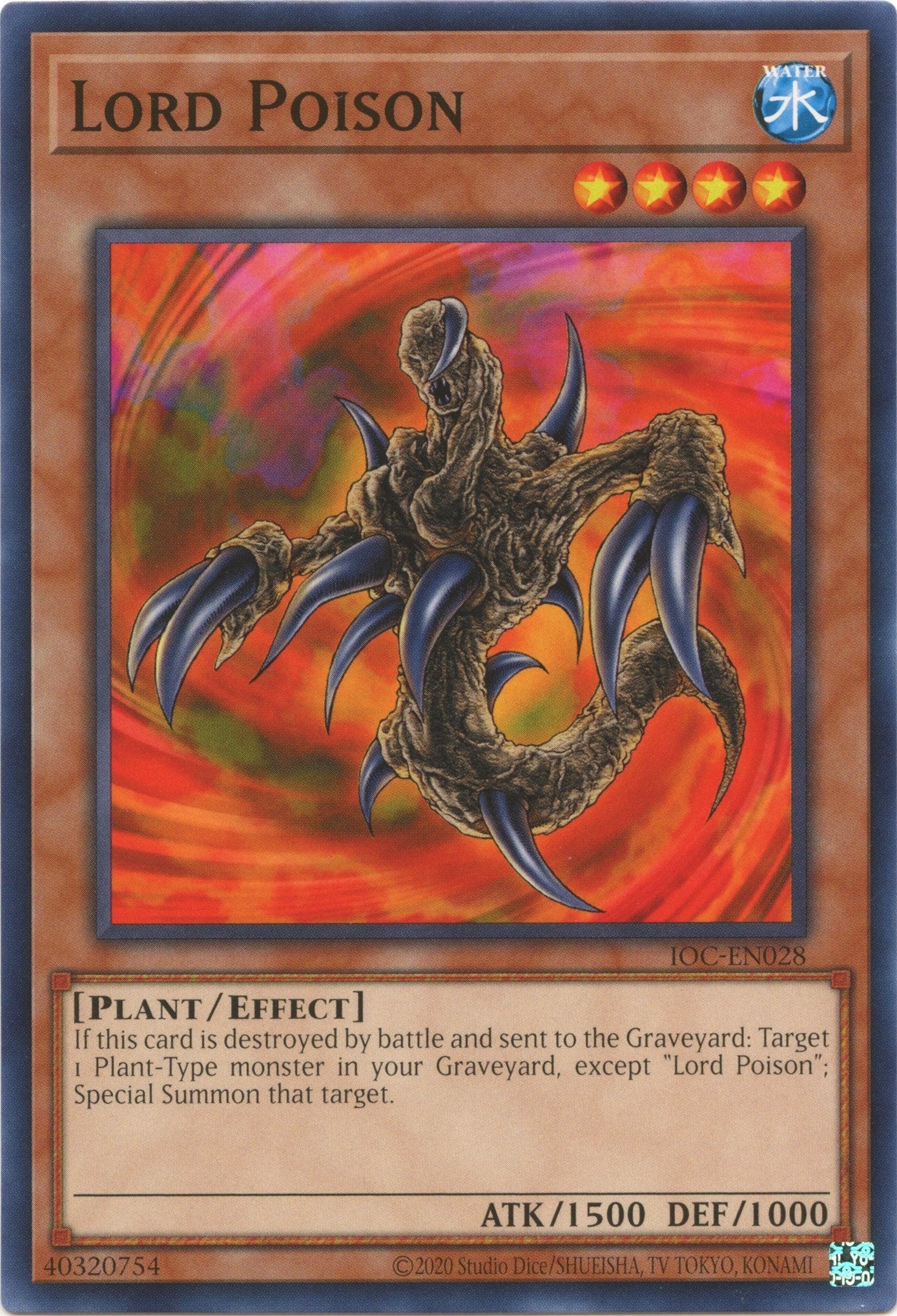 Image for Lord Poison (Invasion of Chaos (25th Anniversary Edition)) (IOC-EN028) - YuGiOh