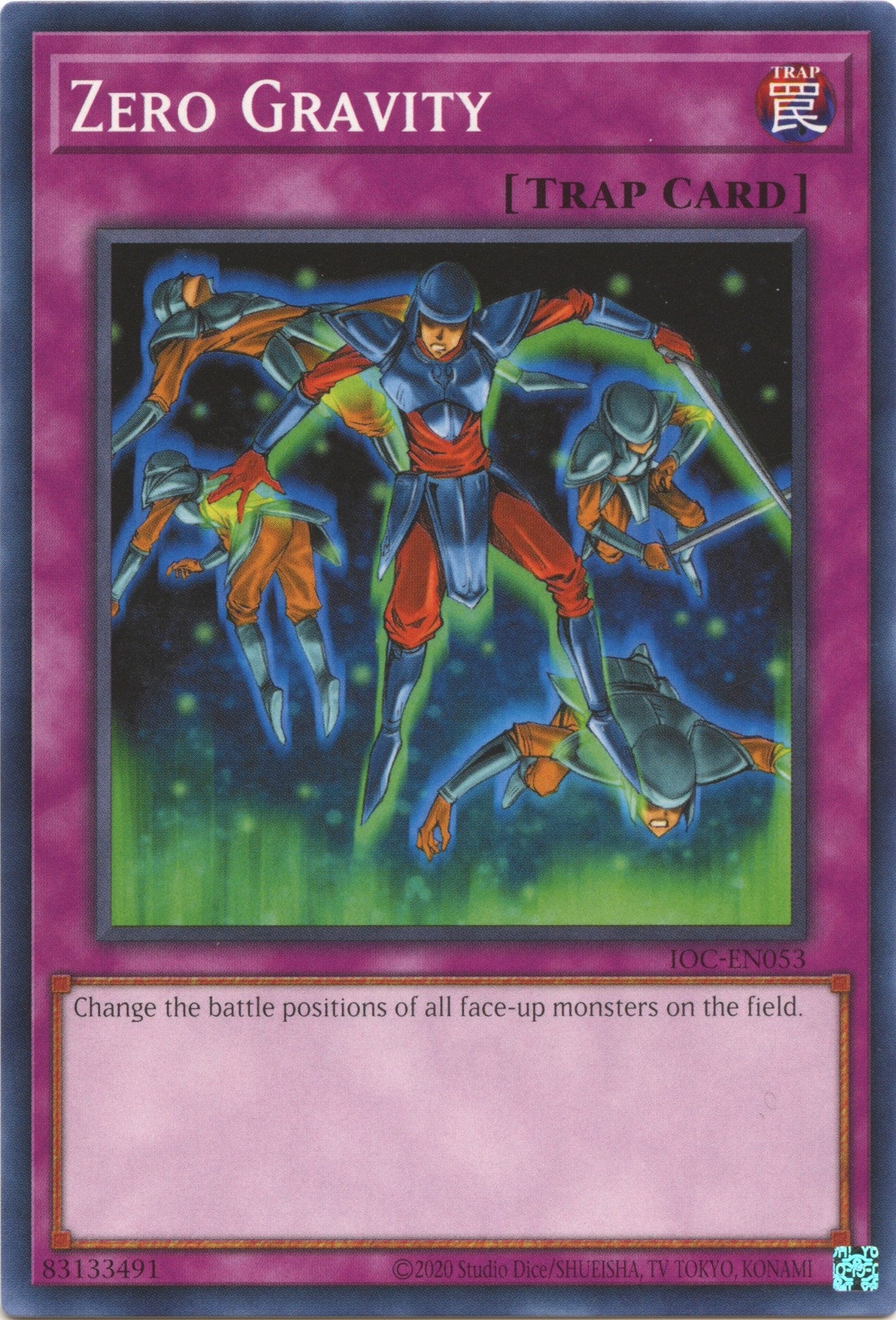 Image for Zero Gravity (Invasion of Chaos (25th Anniversary Edition)) (IOC-EN053) - YuGiOh
