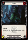 Image for Wither (Red) (Outsiders) (OUT039) - Flesh and Blood TCG