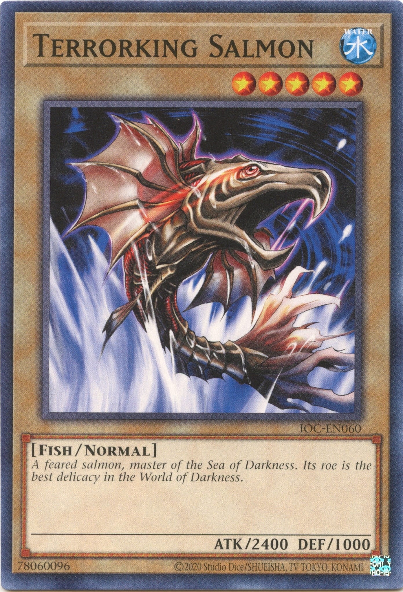 Image for Terrorking Salmon (Invasion of Chaos (25th Anniversary Edition)) (IOC-EN060) - YuGiOh