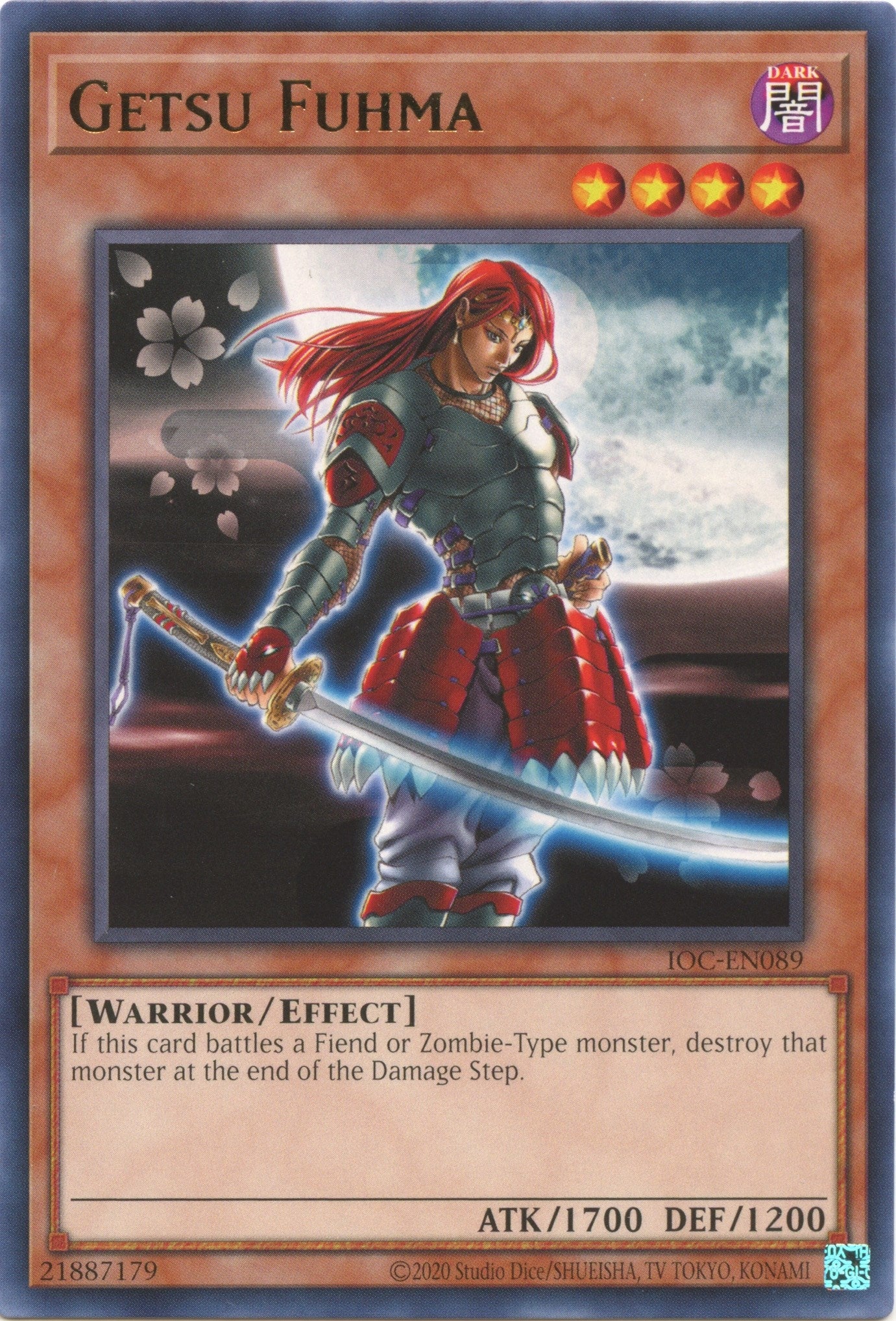 Image for Getsu Fuhma (Invasion of Chaos (25th Anniversary Edition)) (IOC-EN089) - YuGiOh