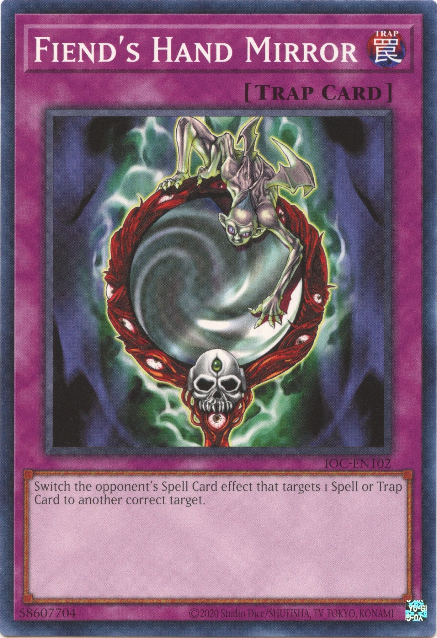 Image for Fiend's Hand Mirror (Invasion of Chaos (25th Anniversary Edition)) (IOC-EN102) - YuGiOh