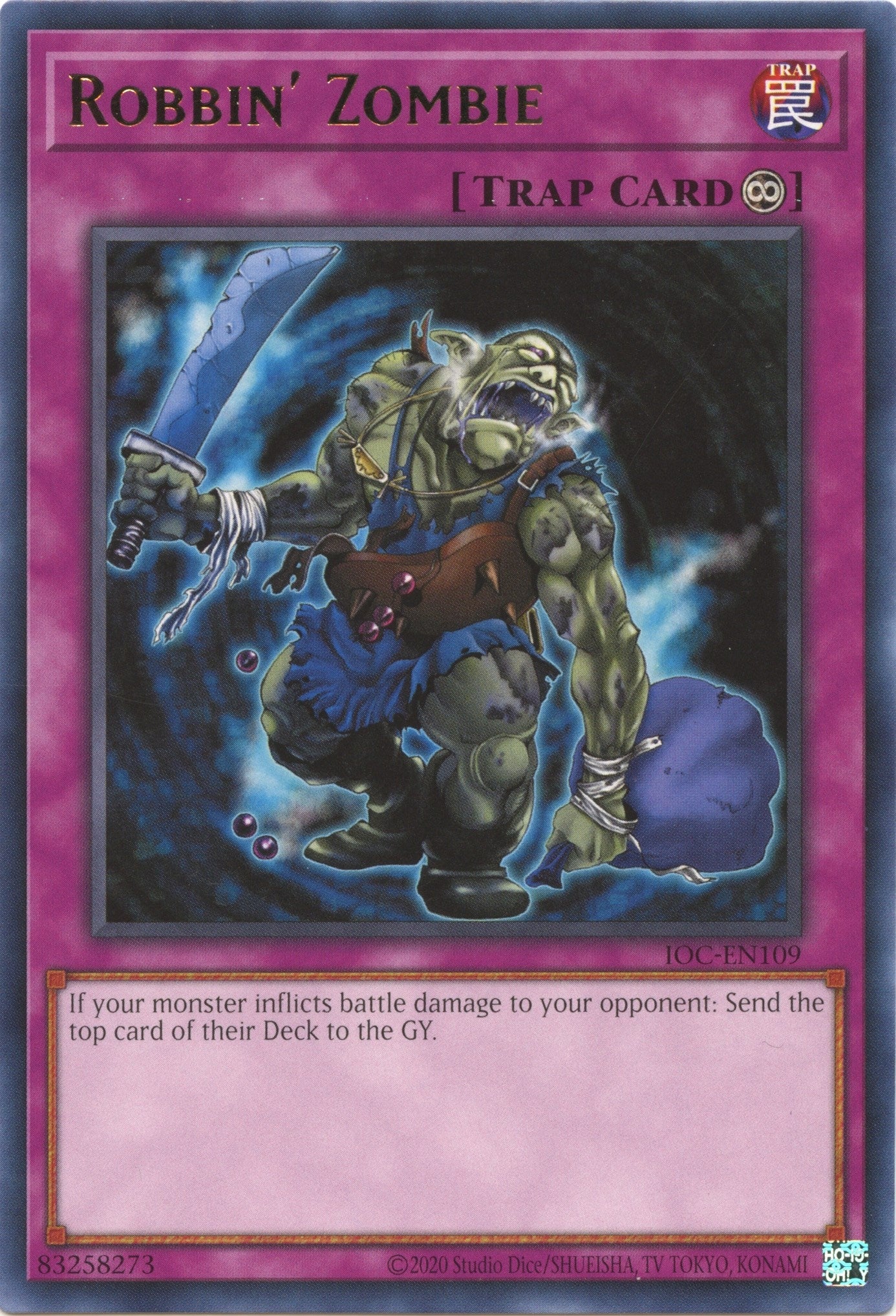 Image for Robbin' Zombie (Invasion of Chaos (25th Anniversary Edition)) (IOC-EN109) - YuGiOh