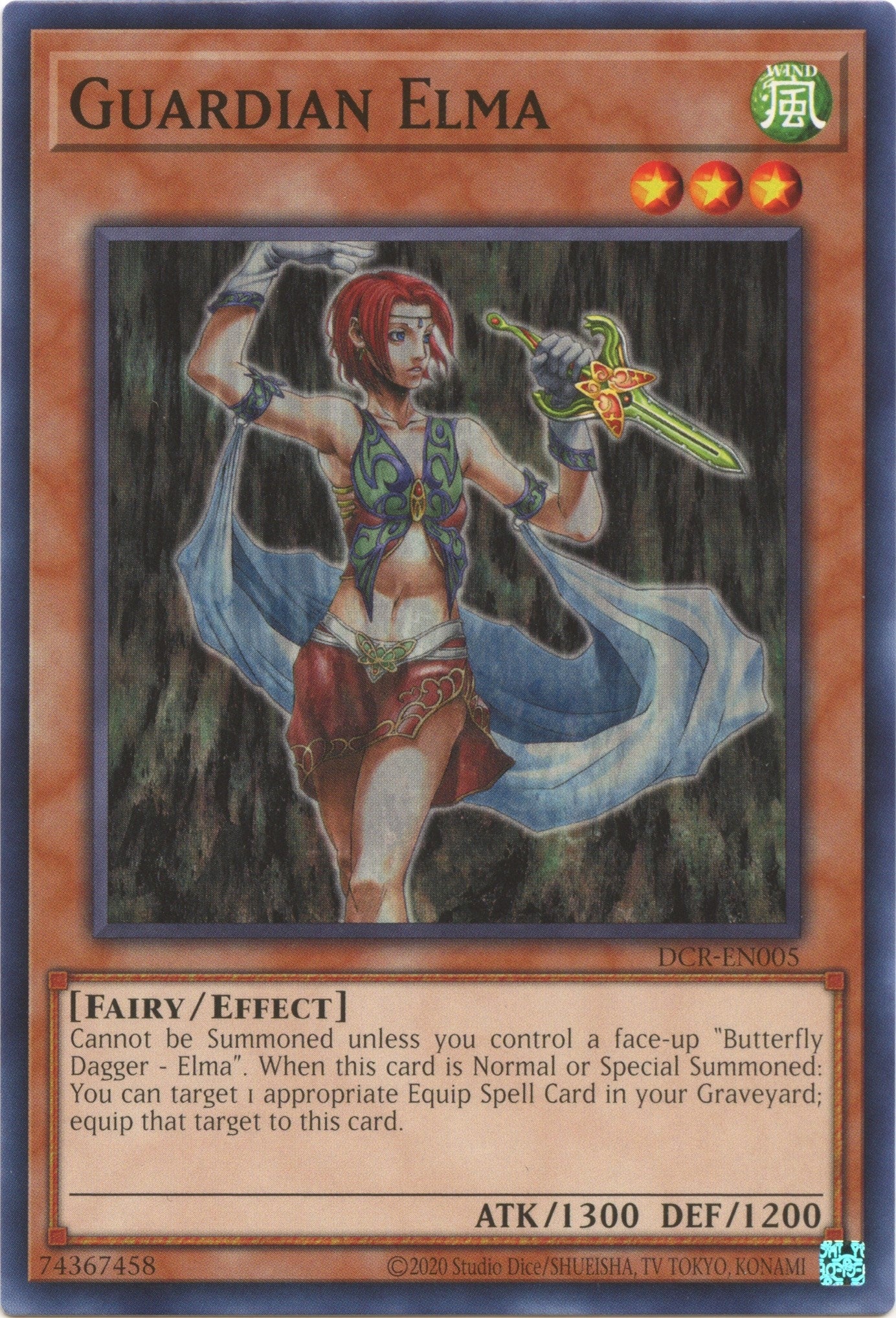 Image for Guardian Elma (Dark Crisis (25th Anniversary Edition)) (DCR-EN005) - YuGiOh