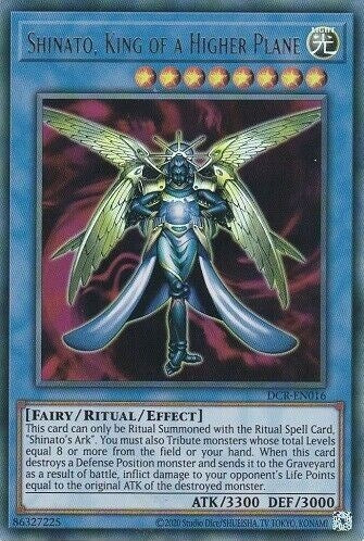 Image for Shinato, King of a Higher Plane (Dark Crisis (25th Anniversary Edition)) (DCR-EN016) - YuGiOh