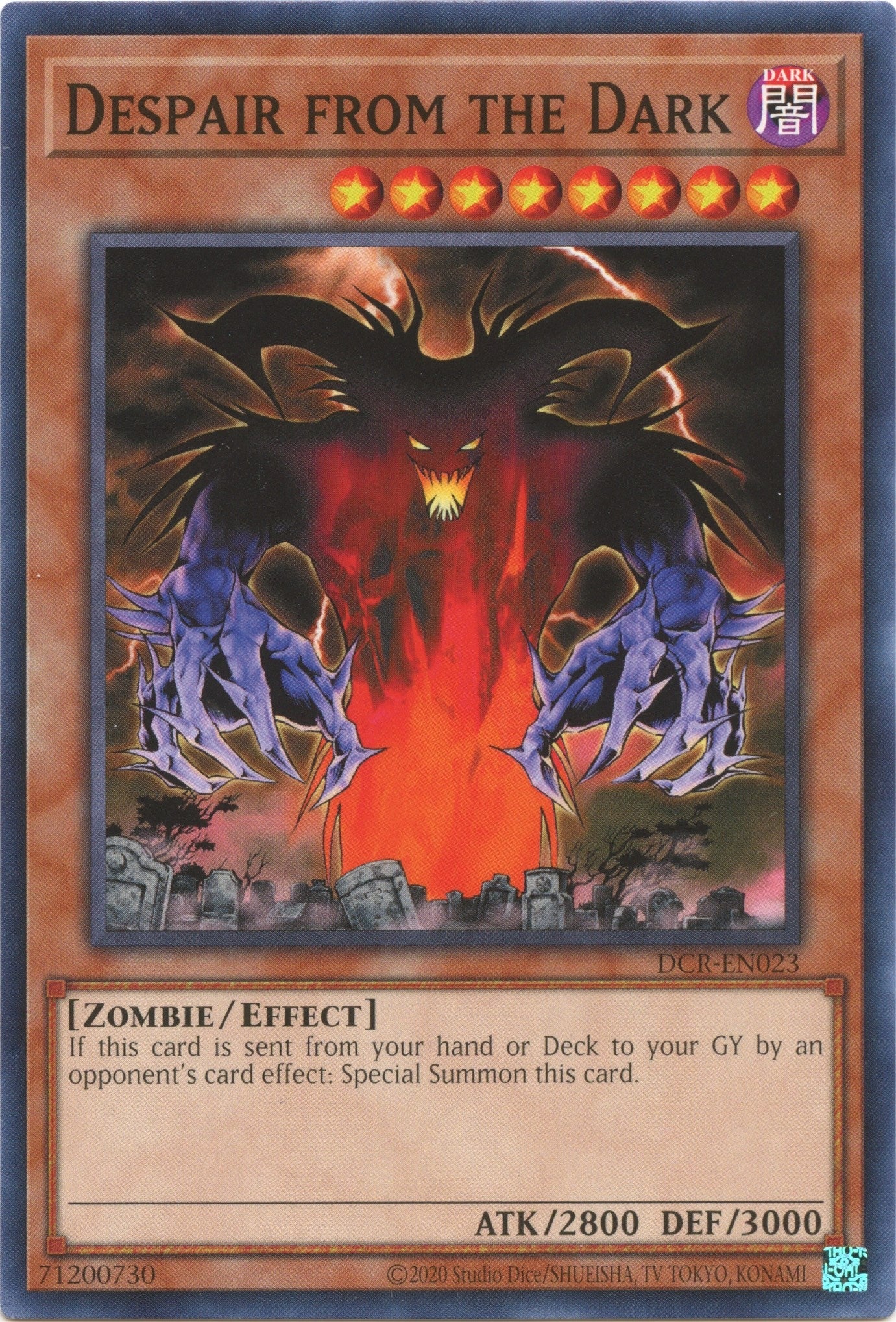 Image for Despair from the Dark (Dark Crisis (25th Anniversary Edition)) (DCR-EN023) - YuGiOh