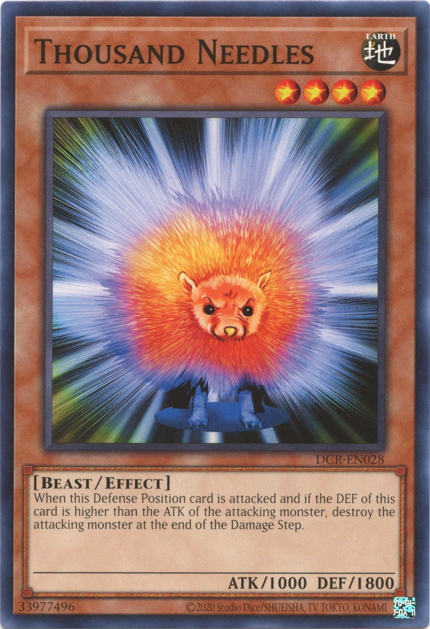 Image for Thousand Needles (Dark Crisis (25th Anniversary Edition)) (DCR-EN028) - YuGiOh