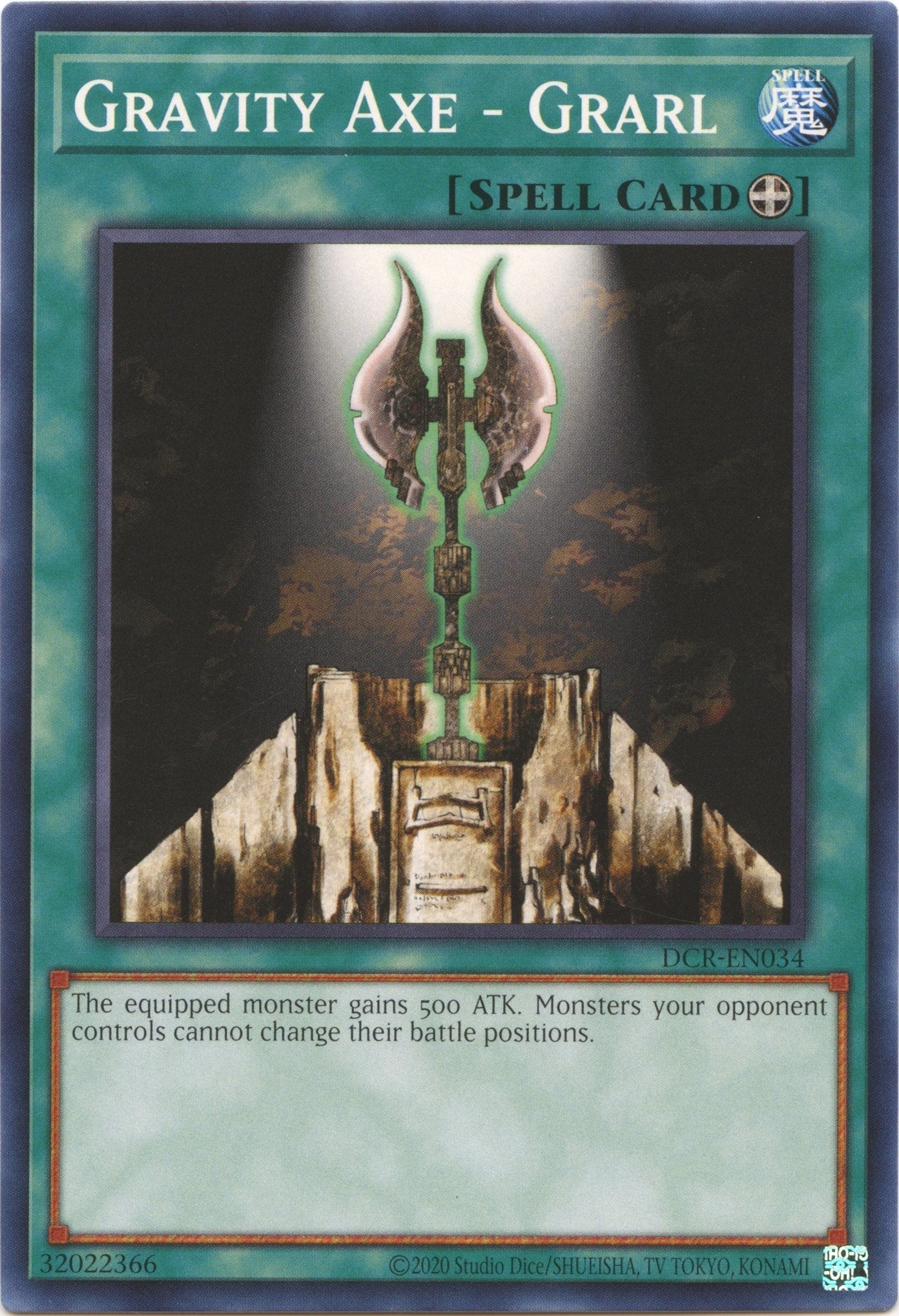 Image for Gravity Axe - Grarl (Dark Crisis (25th Anniversary Edition)) (DCR-EN034) - YuGiOh