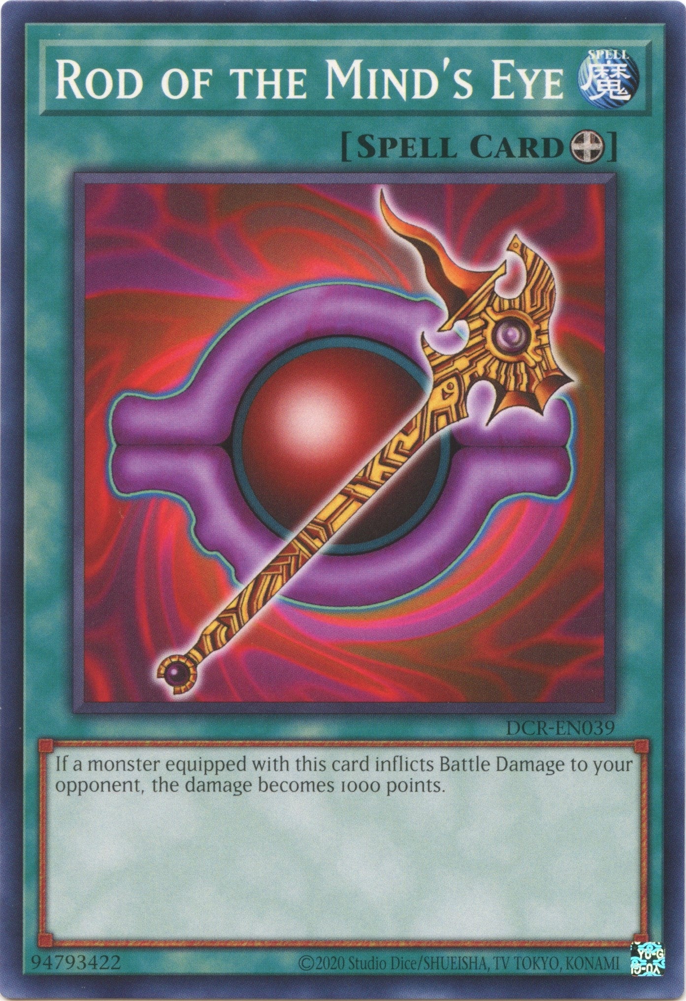 Image for Rod of the Mind's Eye (Dark Crisis (25th Anniversary Edition)) (DCR-EN039) - YuGiOh