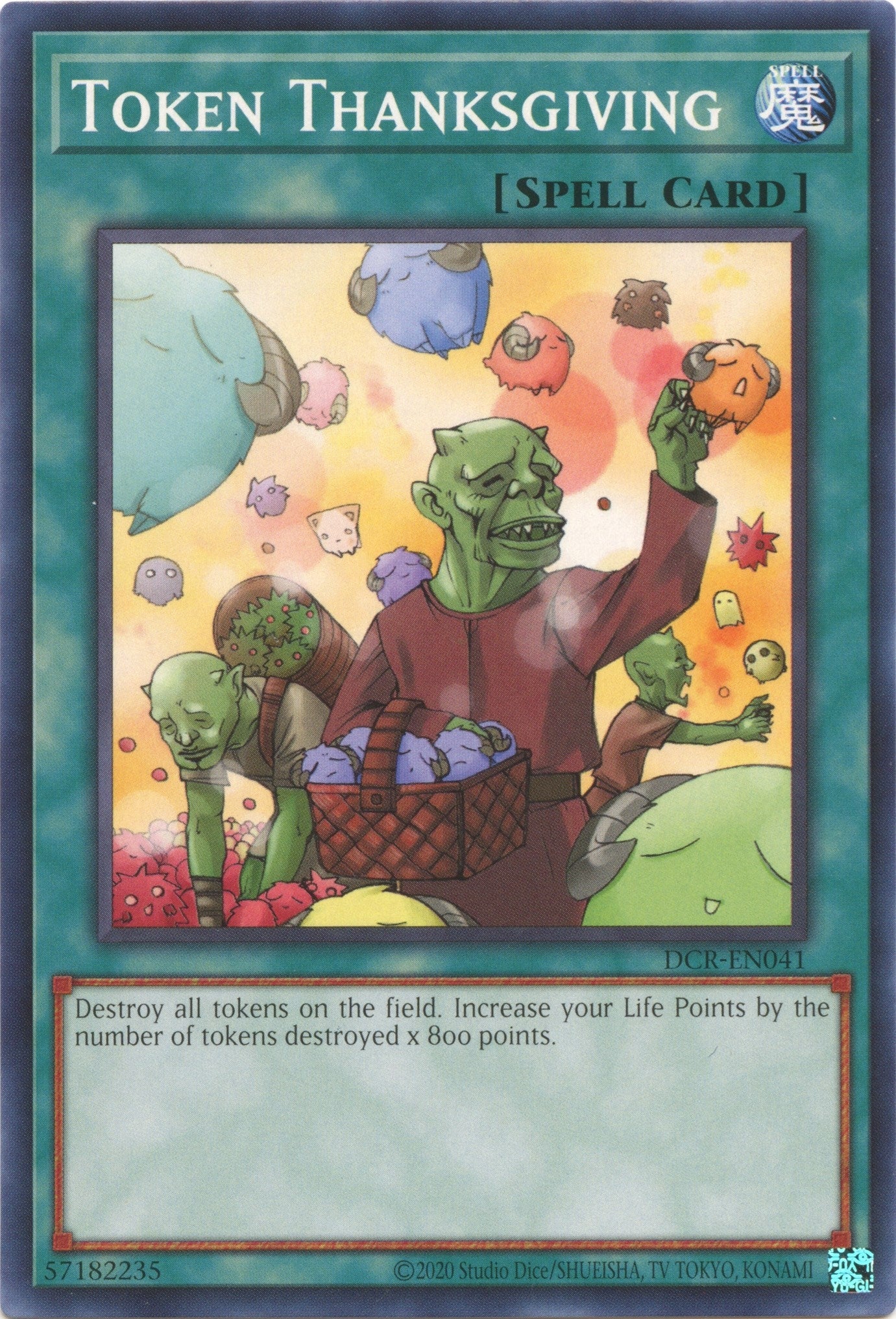 Image for Token Thanksgiving (Dark Crisis (25th Anniversary Edition)) (DCR-EN041) - YuGiOh