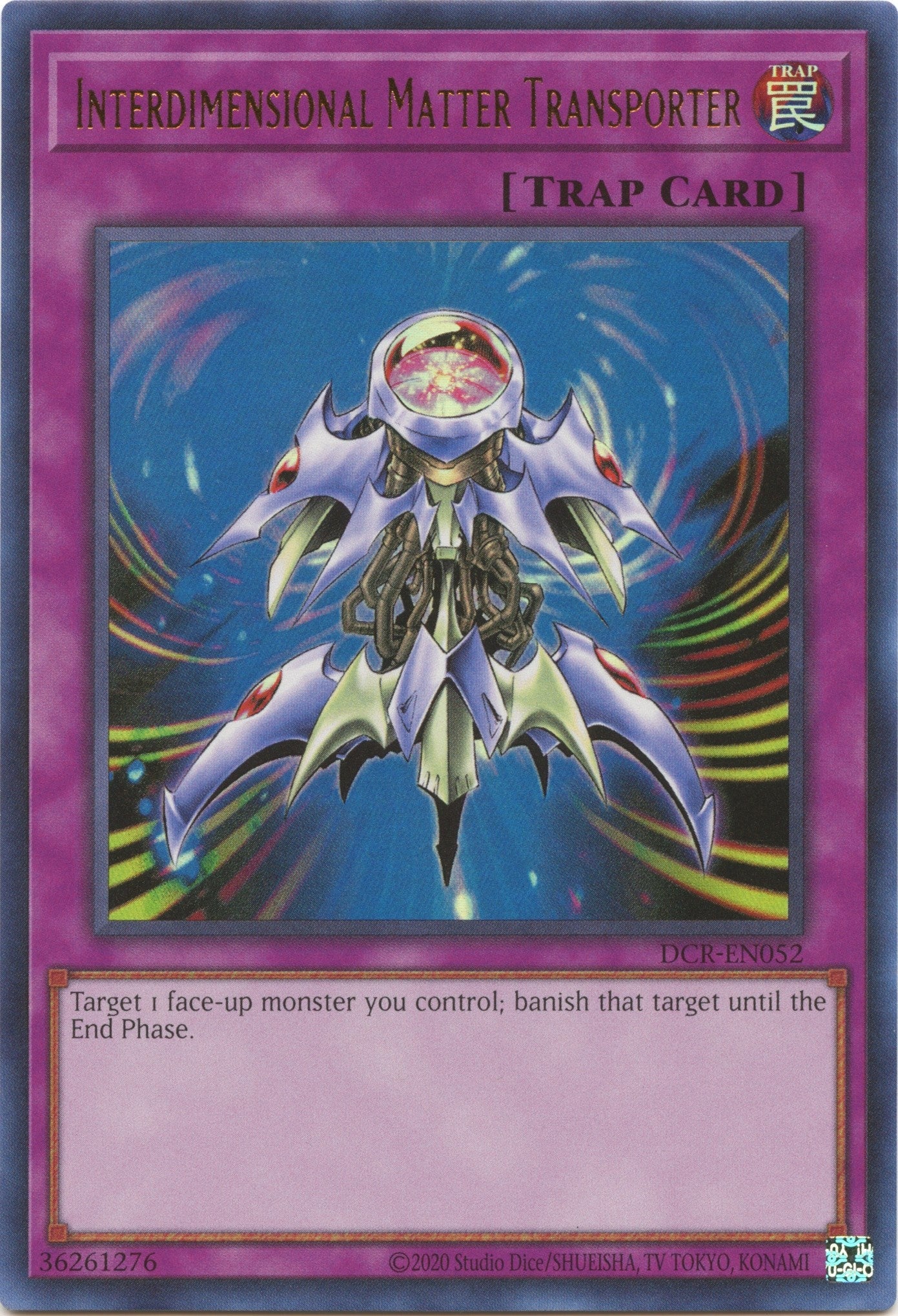 Image for Interdimensional Matter Transporter (Dark Crisis (25th Anniversary Edition)) (DCR-EN052) - YuGiOh