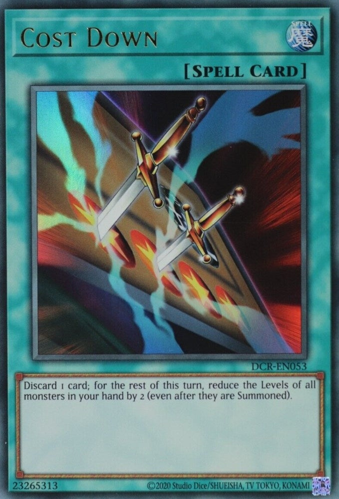 Image for Cost Down (Dark Crisis (25th Anniversary Edition)) (DCR-EN053) - YuGiOh