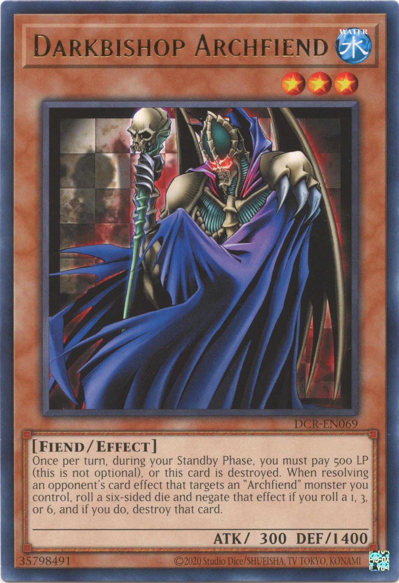 Image for Darkbishop Archfiend (Dark Crisis (25th Anniversary Edition)) (DCR-EN069) - YuGiOh