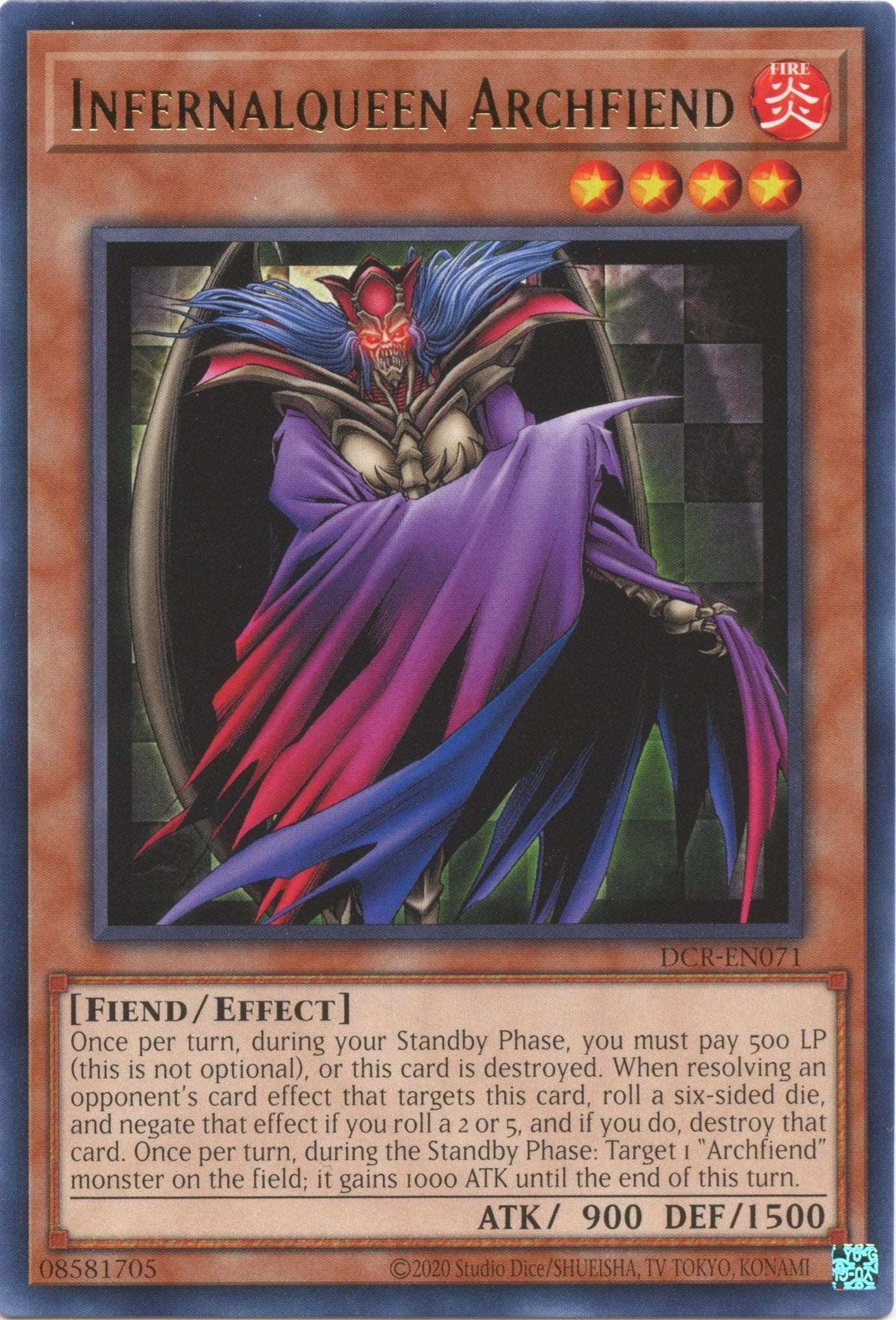 Image for Infernalqueen Archfiend (Dark Crisis (25th Anniversary Edition)) (DCR-EN071) - YuGiOh