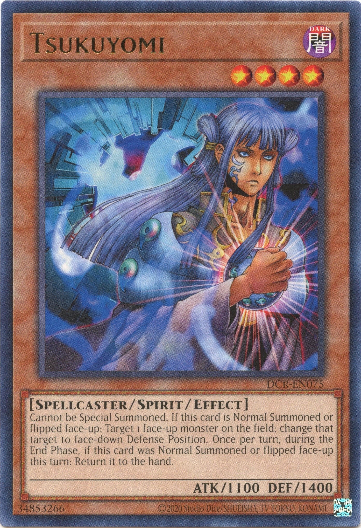 Image for Tsukuyomi (Dark Crisis (25th Anniversary Edition)) (DCR-EN075) - YuGiOh