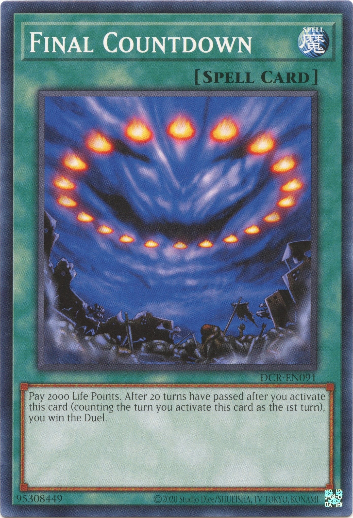 Image for Final Countdown (Dark Crisis (25th Anniversary Edition)) (DCR-EN091) - YuGiOh
