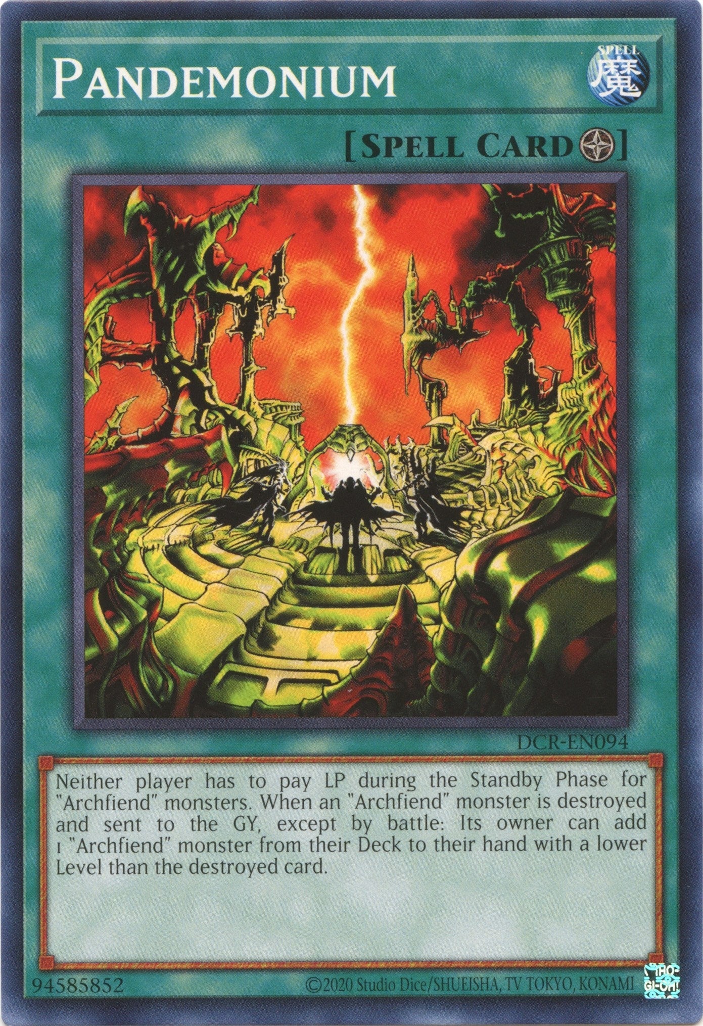 Image for Pandemonium (Dark Crisis (25th Anniversary Edition)) (DCR-EN094) - YuGiOh