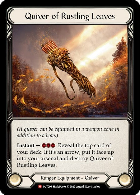 Image for Quiver of Rustling Leaves (Outsiders) (OUT096) - Flesh and Blood TCG
