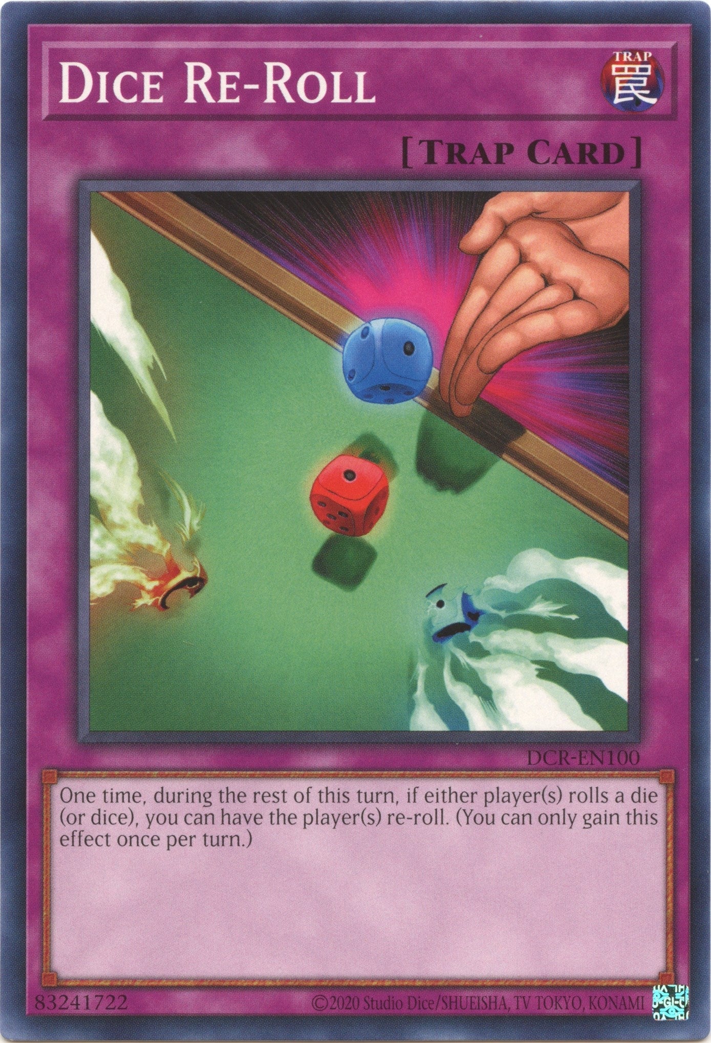 Image for Dice Re-Roll (Dark Crisis (25th Anniversary Edition)) (DCR-EN100) - YuGiOh