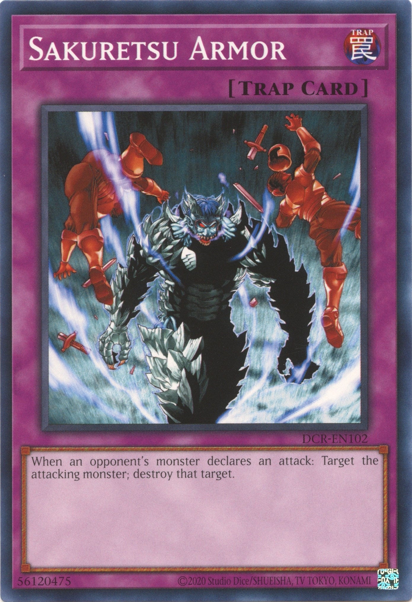 Image for Sakuretsu Armor (Dark Crisis (25th Anniversary Edition)) (DCR-EN102) - YuGiOh