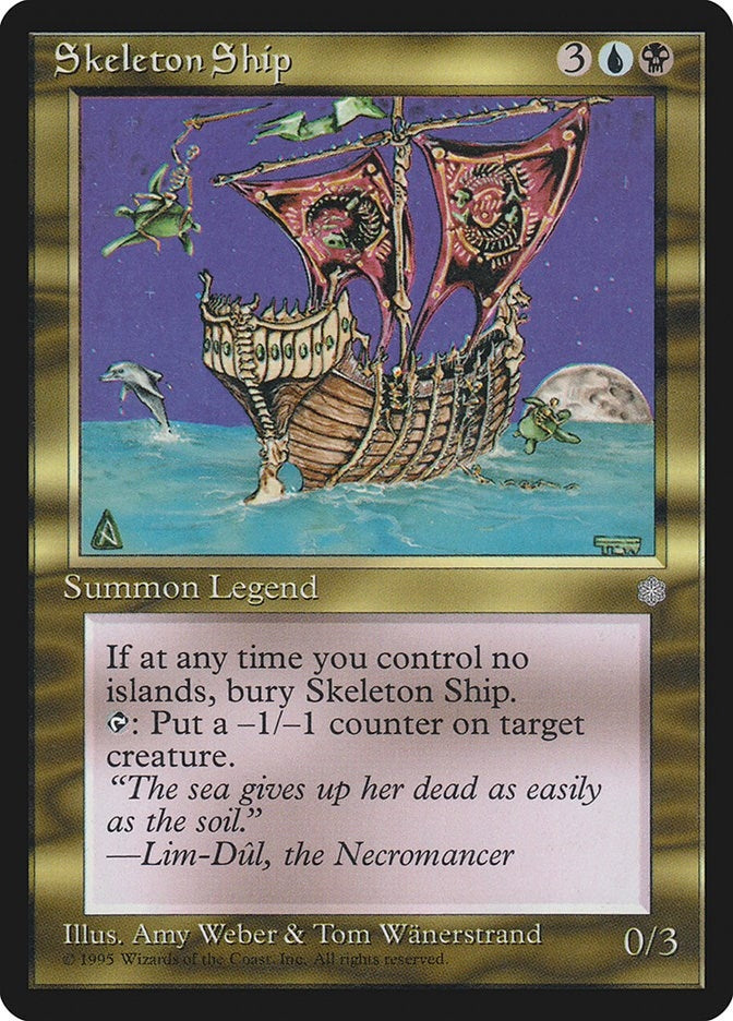 Image for Skeleton Ship (Ice Age) (379) - Magic: The Gathering