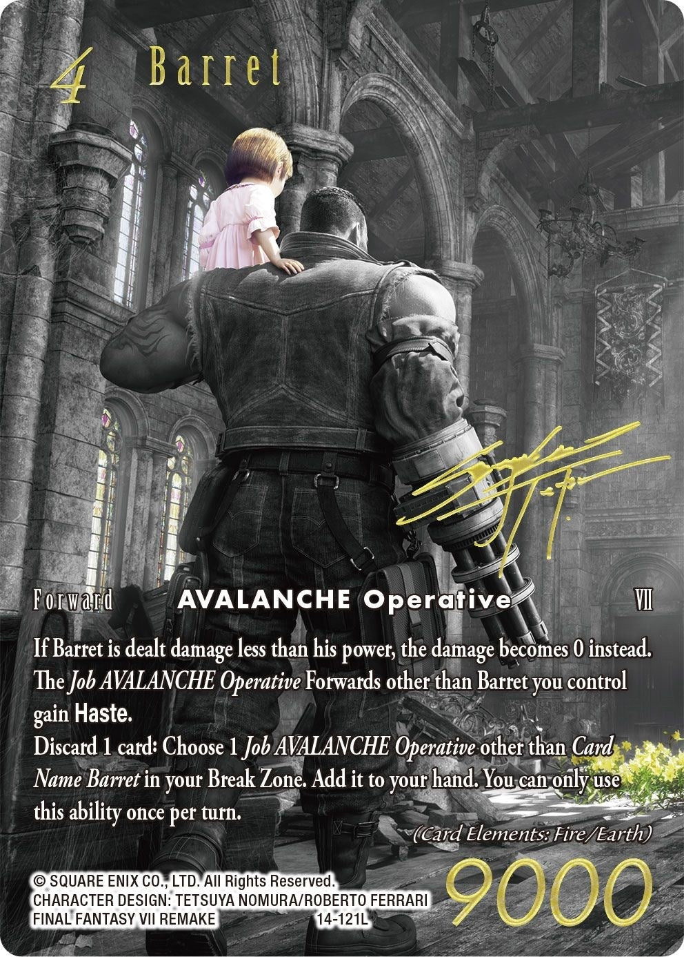Image for Barret (Noir Promo) (FF: Promo Cards) (14-121L) - Final Fantasy TCG