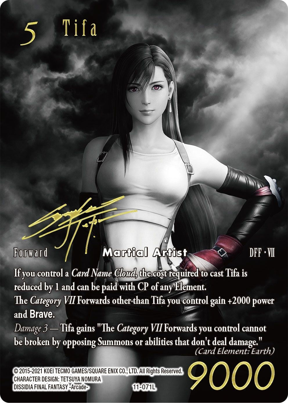 Image for Tifa (Noir Promo) (FF: Promo Cards) (11-071L) - Final Fantasy TCG