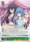 Image for Pajama Party, Tohka & Yoshino (Date A Live Vol.2) (DAL/W99-E030 R) - Weiss Schwarz
