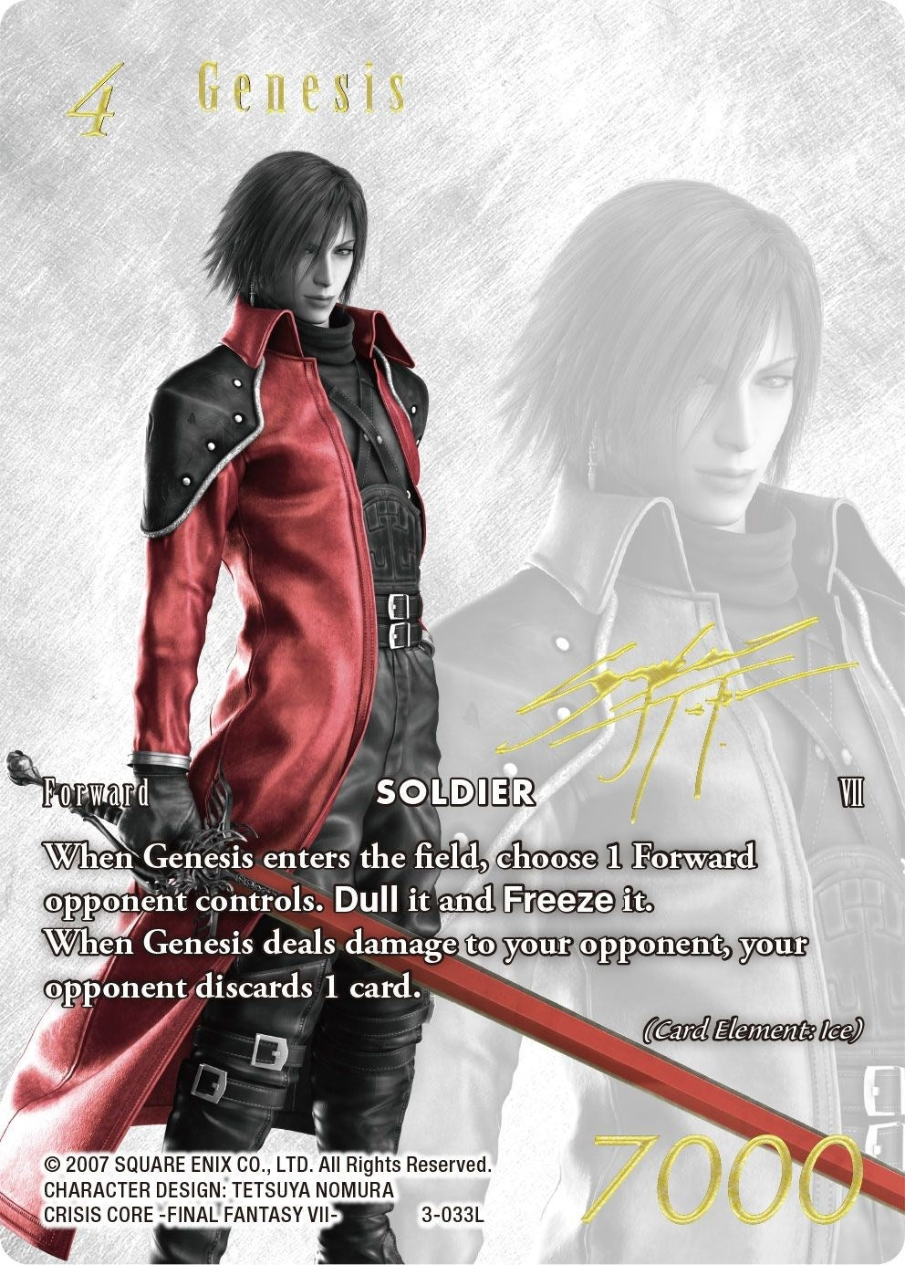 Image for Genesis (Noir Promo) (FF: Promo Cards) (3-033L) - Final Fantasy TCG