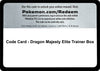 Image for Code Card - Dragon Majesty Elite Trainer Box - Pokemon