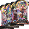 Image for Rebel Clash Sleeved Booster Pack Art Bundle [Set of 4] - Pokemon