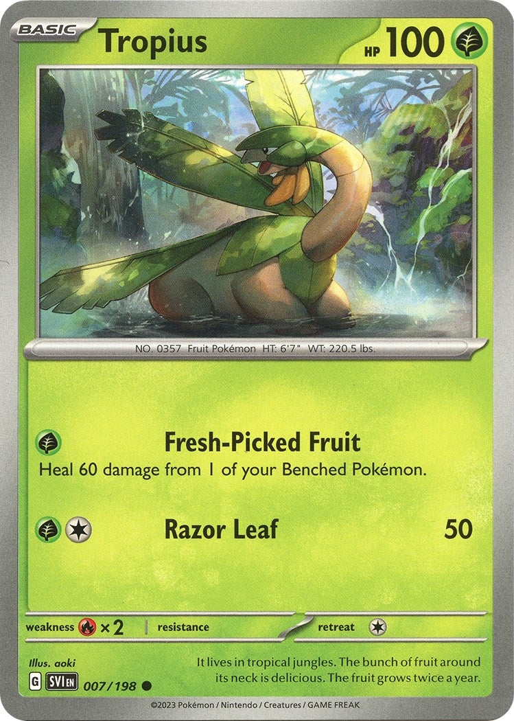 Image for Tropius (SV01: Scarlet & Violet Base Set) (007/198) - Pokemon