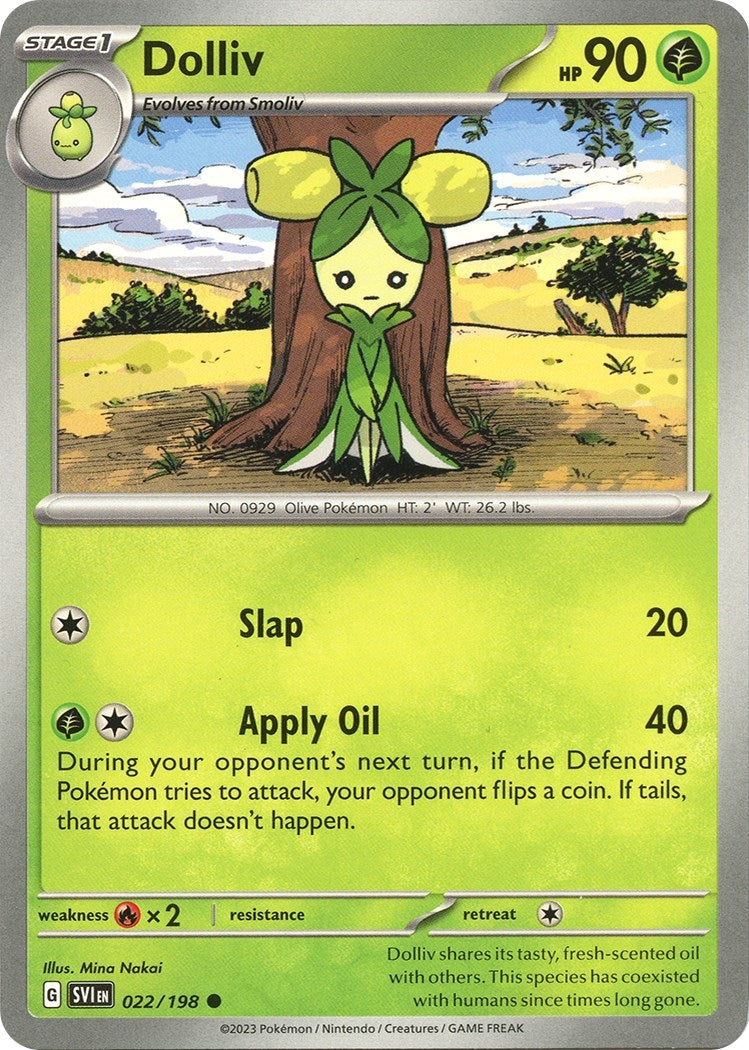 Image for Dolliv (SV01: Scarlet & Violet Base Set) (022/198) - Pokemon