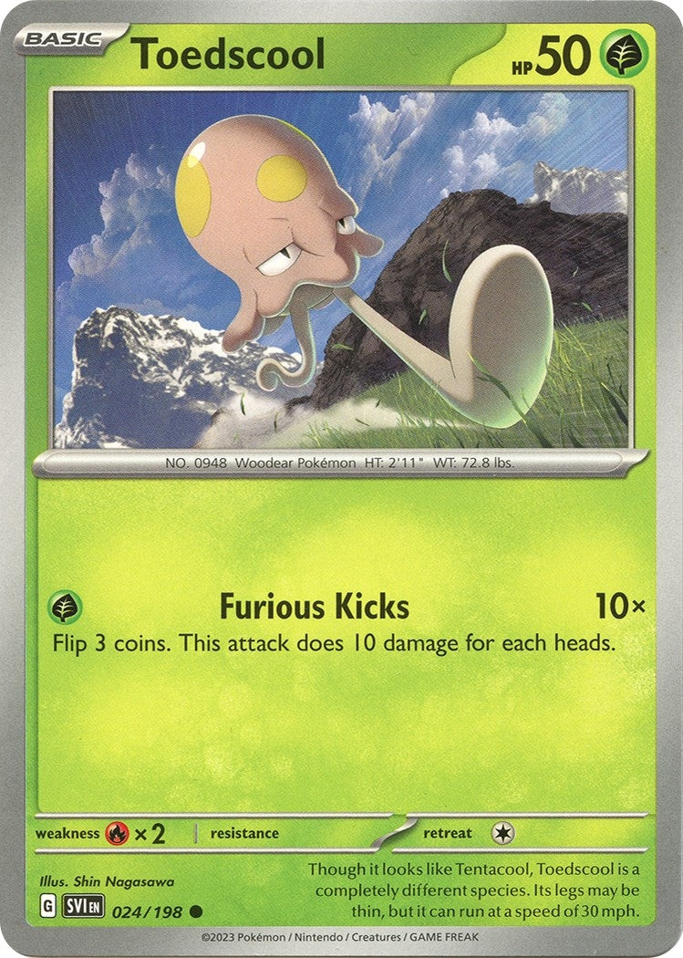 Image for Toedscool (SV01: Scarlet & Violet Base Set) (024/198) - Pokemon