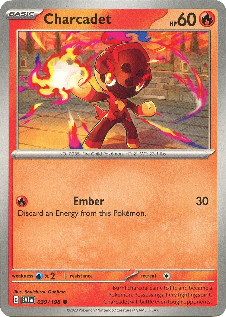 Image for Charcadet (SV01: Scarlet & Violet Base Set) (039/198) - Pokemon