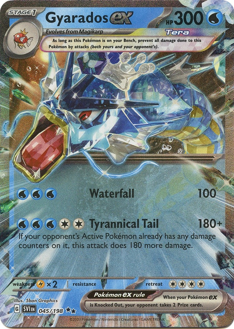 Image for Gyarados ex (SV01: Scarlet & Violet Base Set) (045/198) - Pokemon