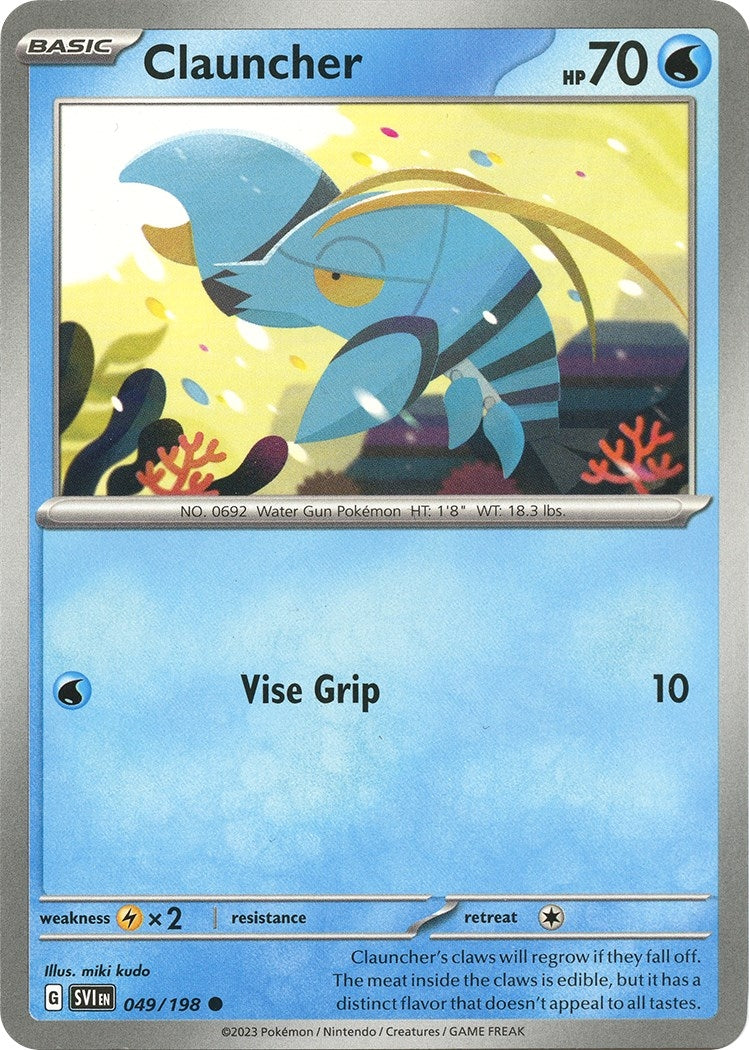 Image for Clauncher (SV01: Scarlet & Violet Base Set) (049/198) - Pokemon