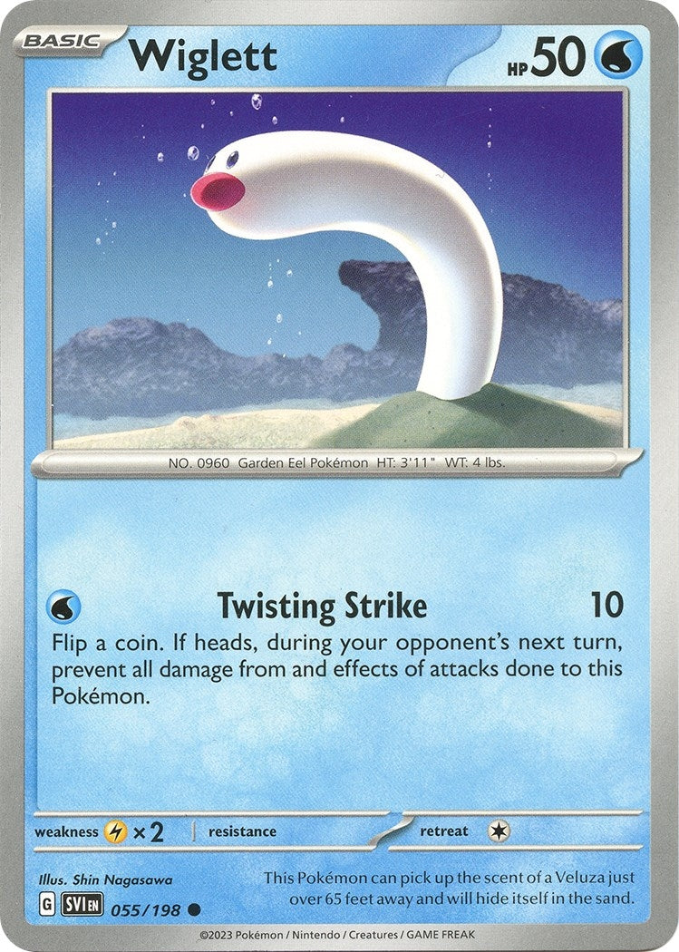Image for Wiglett (SV01: Scarlet & Violet Base Set) (055/198) - Pokemon