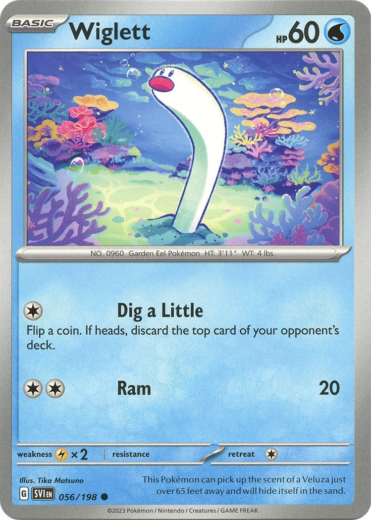 Image for Wiglett (SV01: Scarlet & Violet Base Set) (056/198) - Pokemon