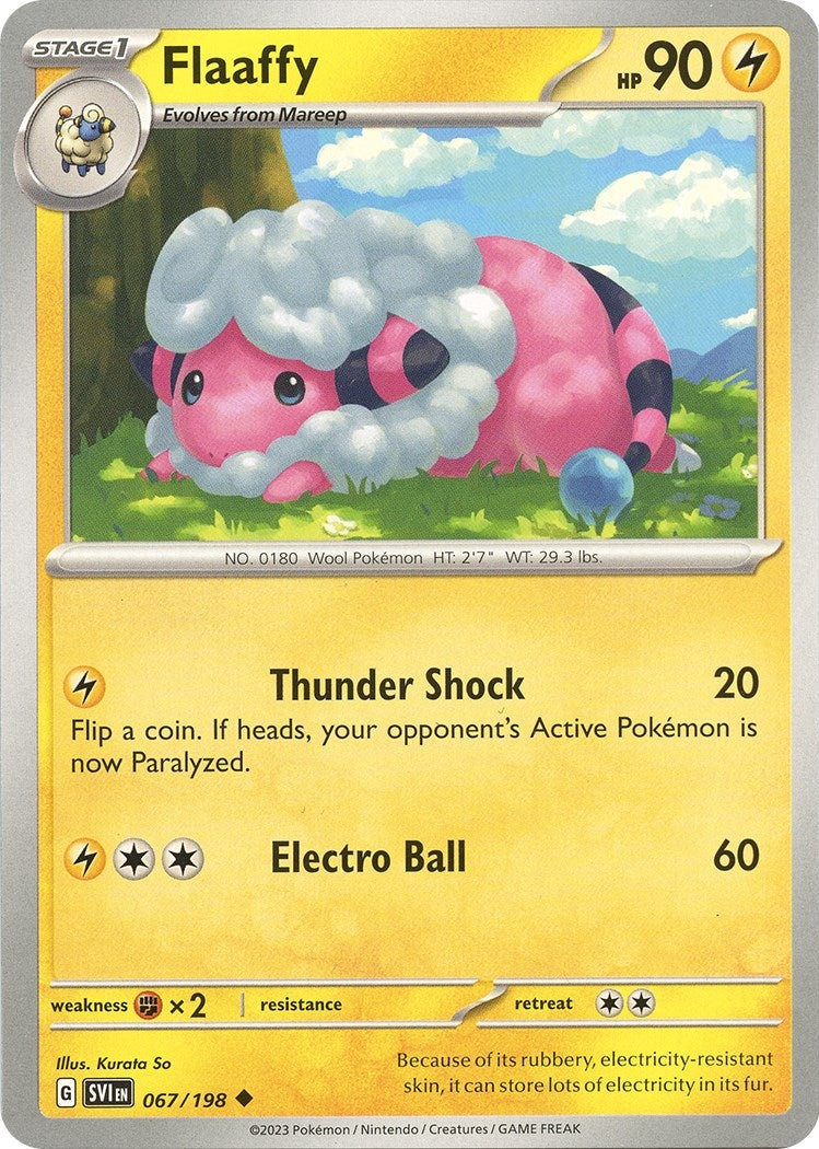 Image for Flaaffy (SV01: Scarlet & Violet Base Set) (067/198) - Pokemon