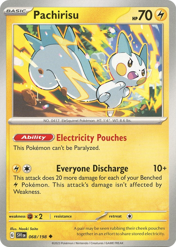 Image for Pachirisu (SV01: Scarlet & Violet Base Set) (068/198) - Pokemon